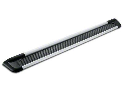 Sure-Grip Running Boards without Mounting Kit; Brushed Aluminum (05-25 Frontier Crew Cab)