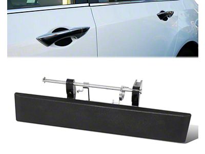 Tailgate Handle; Textured Black (05-12 Frontier)