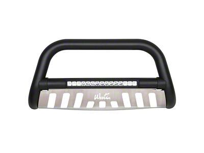 Ultimate LED Bull Bar; Stainless Steel (22-25 Frontier)