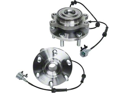 Wheel Hub Assemblies; Front (05-19 4WD Frontier)
