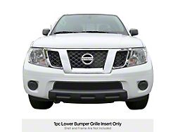 Wire Mesh Lower Bumper Grille Overlay; Black (09-21 Frontier w/ Painted Front Bumper)