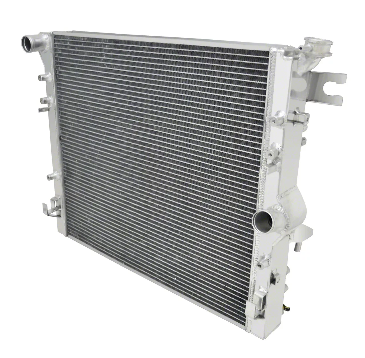 Frostbite Jeep Wrangler Aluminum CrossFlow Radiator; 2-Row FB710 (07-18 ...