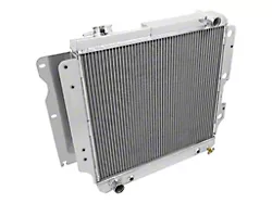 Frostbite Aluminum DownFlow Radiator; 2-Row (87-06 Jeep Wrangler TJ, Excluding 4.2L)