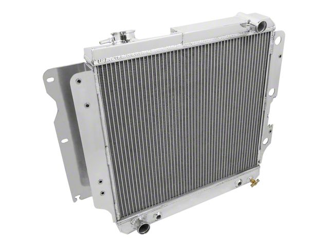Downflow Radiator Car Frostbite Jeep Wrangler Aluminum DownFlow Radiator; 3-Row FB174 (87-06 ...