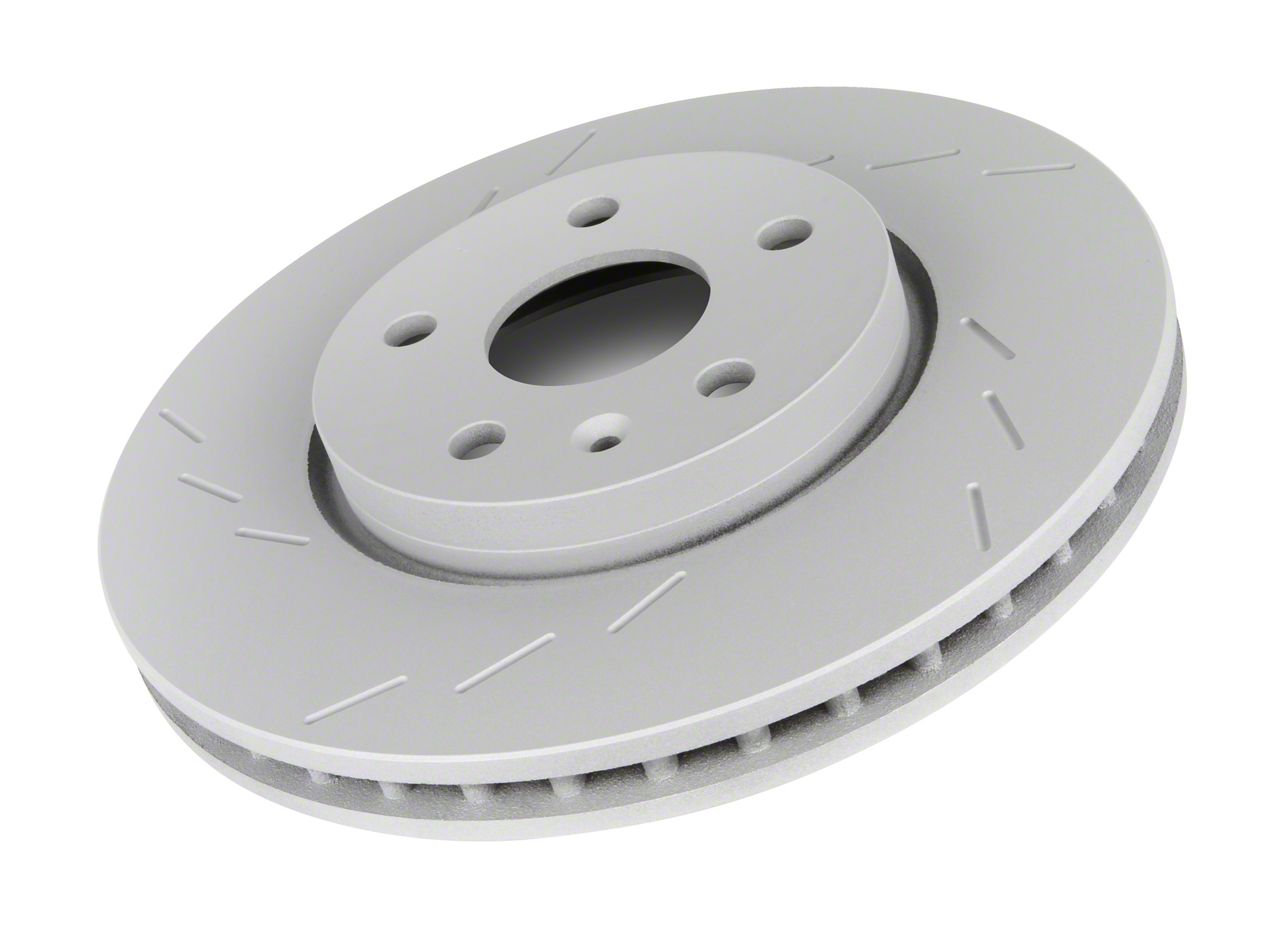 Frozen Rotors Frontier Slotted 6-Lug Rotor; Front Driver