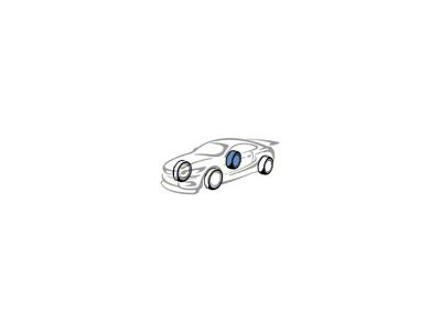 Frozen Rotors Slotted Rotor; Rear Passenger Side (93-98 Jeep Grand Cherokee ZJ)