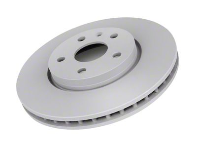 Frozen Rotors Slotted Rotor; Front Driver Side (18-25 Jeep Wrangler JL w/ 342mm Solid Rear Rotors)