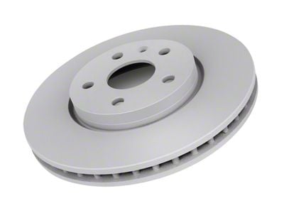 Frozen Rotors Slotted Rotor; Front Driver Side (18-25 Jeep Wrangler JL w/ 328mm Solid Rear Rotors)