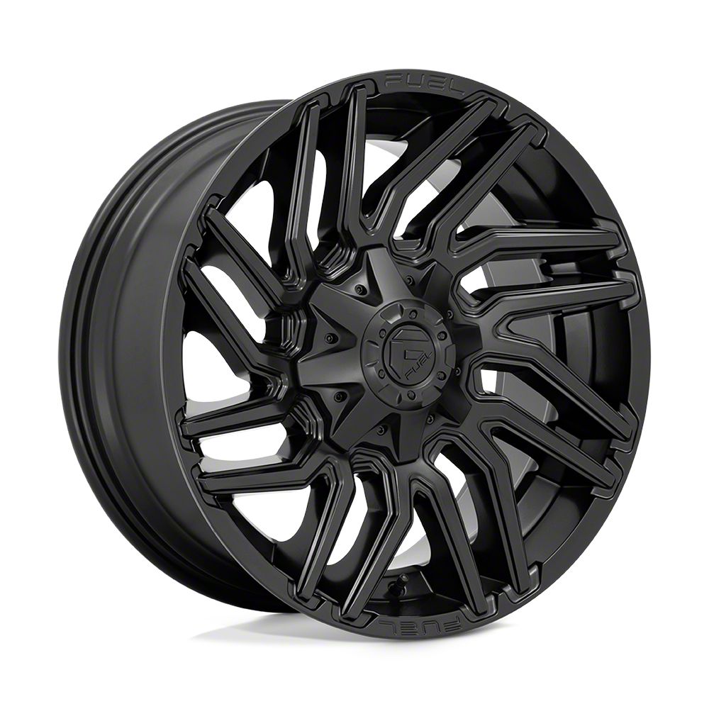 Fuel Wheels Titan Typhoon Matte Black 6-Lug Wheel; 20x9; 1mm Offset ...