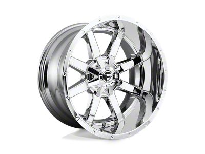 Fuel Wheels Maverick Chrome 6-Lug Wheel; 18x9; -13mm Offset (16-23 Tacoma)