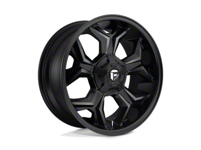 Fuel Wheels Avenger Matte Black with Double Dark Tint 6-Lug Wheel; 20x9; 20mm Offset (10-24 4Runner)