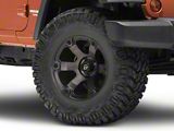 Fuel Wheels Beast Matte Black Double Dark Tint Wheel; 17x9; -12mm Offset (07-18 Jeep Wrangler JK)