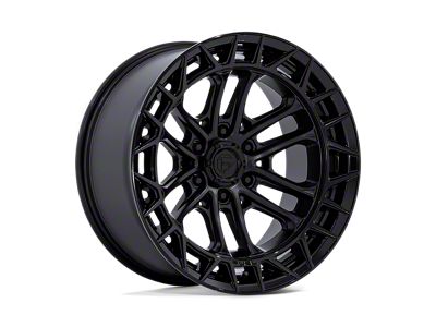 Fuel Wheels Celsius Matte Black with Gloss Black Lip 6-Lug Wheel; 20x9; 20mm Offset (22-25 Bronco Raptor)