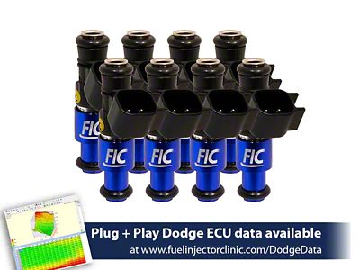 Fuel Injector Clinic High-Z Impedance Fuel Injectors; 1440cc (06-21 V8 HEMI Jeep Grand Cherokee WK & WK2)