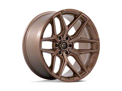 Fuel Wheels Flux Platinum Bronze Wheel; 22x12; -44mm Offset (20-25 Jeep Gladiator JT)
