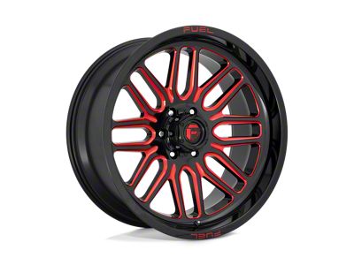 Fuel Wheels Ignite Gloss Black with Red Tinted Clear Wheel; 20x10; -18mm Offset (22-25 Jeep Grand Cherokee WL)