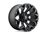Fuel Wheels Assault Matte Black Milled Wheel; 20x9; 30mm Offset (18-26 Jeep Wrangler JL)