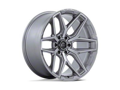 Fuel Wheels Flux Platinum Wheel; 22x12; -44mm Offset (18-25 Jeep Wrangler JL)