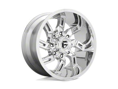 Fuel Wheels Lockdown Chrome Wheel; 20x9; 1mm Offset (18-25 Jeep Wrangler JL)