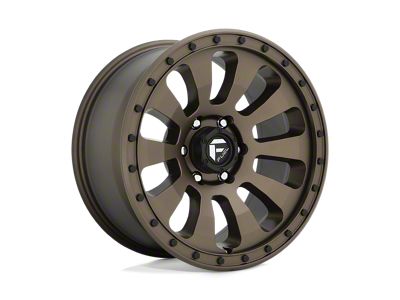 Fuel Wheels Tactic Matte Bronze Wheel; 20x9; 1mm Offset (18-25 Jeep Wrangler JL)