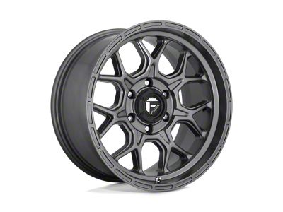 Fuel Wheels Tech Matte Anthracite Wheel; 18x9; 1mm Offset (18-25 Jeep Wrangler JL)