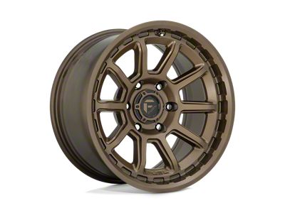 Fuel Wheels Torque Matte Bronze Wheel; 18x9; 1mm Offset (18-25 Jeep Wrangler JL)
