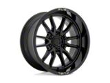 Fuel Wheels Clash Gloss Black 6-Lug Wheel; 20x10; -18mm Offset (17-24 Titan)