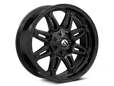 Fuel Wheels Hostage Gloss Black 6-Lug Wheel; 17x9; -12mm Offset (03-09 4Runner)