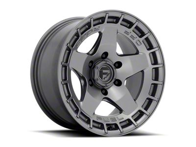 Fuel Wheels Warp Matte Gunmetal 6-Lug Wheel; 17x9; 1mm Offset (03-09 4Runner)
