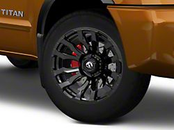 Fuel Wheels Blitz Gloss Black 6-Lug Wheel; 20x10; -18mm Offset (04-15 Titan)