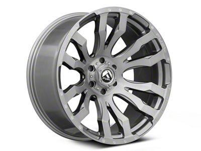 Fuel Wheels Blitz Platinum Brushed Gunmetal 6-Lug Wheel; 20x9; 1mm Offset (04-15 Titan)