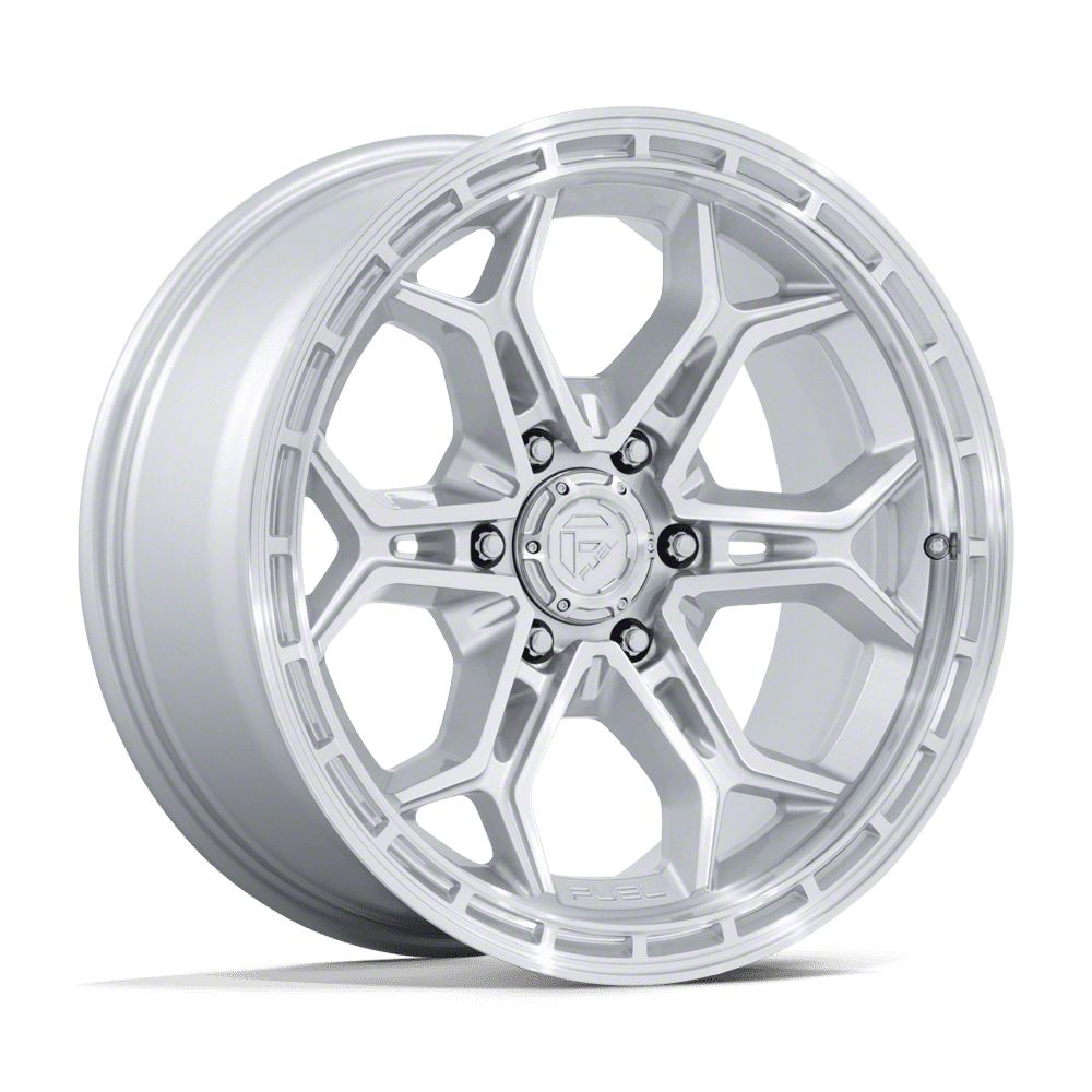 Fuel Wheels Titan Heathen Gloss Silver with Machined Face 6-Lug