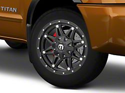 Fuel Wheels Hostage Matte Black 6-Lug Wheel; 20x10; -24mm Offset (04-15 Titan)