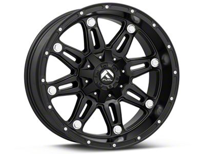 Fuel Wheels Hostage Matte Black 6-Lug Wheel; 20x10; -24mm Offset (04-15 Titan)