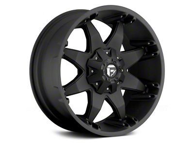 Fuel Wheels Octane Matte Black 6-Lug Wheel; 18x9; 20mm Offset (04-15 Titan)