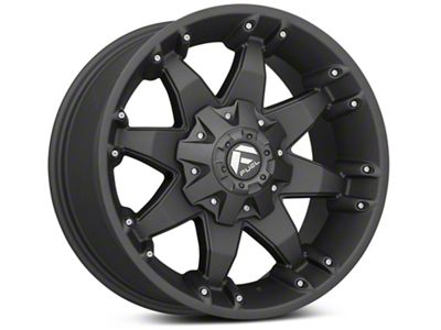 Fuel Wheels Octane Matte Black 6-Lug Wheel; 20x12; -44mm Offset (04-15 Titan)