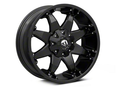 Fuel Wheels Octane Matte Black 6-Lug Wheel; 20x9; -12mm Offset (04-15 Titan)