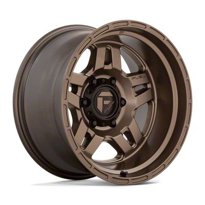 Fuel Wheels Titan Oxide Matte Bronze 6-Lug Wheel; 18x9; -12mm Offset ...