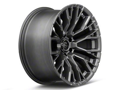 Fuel Wheels Rebar Matte Gunmetal 6-Lug Wheel; 20x9; 20mm Offset (04-15 Titan)