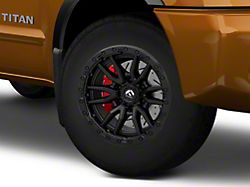 Fuel Wheels Rebel Matte Black 6-Lug Wheel; 18x9; -12mm Offset (04-15 Titan)