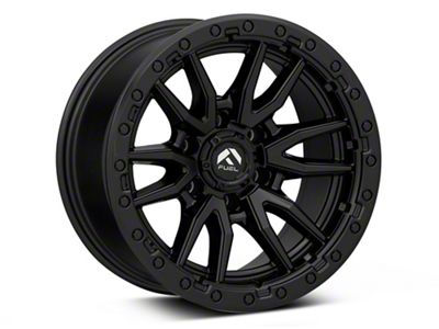 Fuel Wheels Rebel Matte Black 6-Lug Wheel; 18x9; 20mm Offset (04-15 Titan)