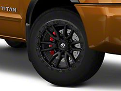 Fuel Wheels Rebel Matte Black 6-Lug Wheel; 20x9; 1mm Offset (04-15 Titan)