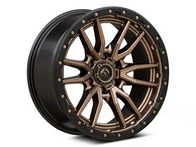 Fuel Wheels Rebel Matte Bronze 6-Lug Wheel; 20x9; 1mm Offset (04-15 Titan)