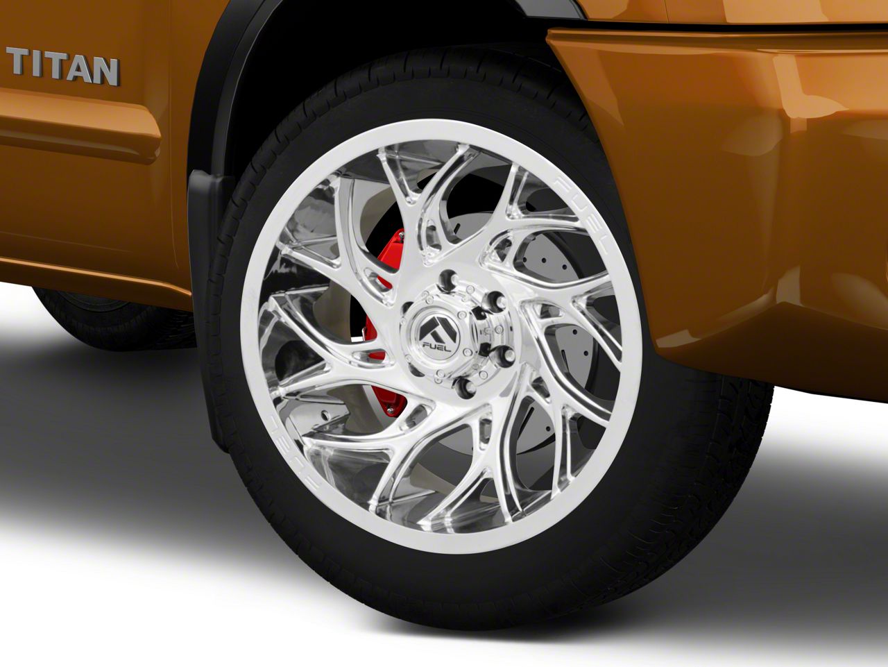 Fuel Wheels Titan Runner Chrome 6-Lug Wheel; 24x14; -75mm Offset ...