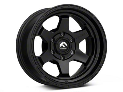 Fuel Wheels Shok Matte Black 6-Lug Wheel; 18x9; 1mm Offset (04-15 Titan)
