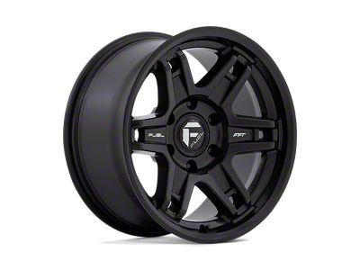 Fuel Wheels Slayer Matte Black 6-Lug Wheel; 18x8.5; -15mm Offset (04-15 Titan)