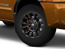 Fuel Wheels Vapor Matte Black 6-Lug Wheel; 18x9; 19mm Offset (04-15 Titan)