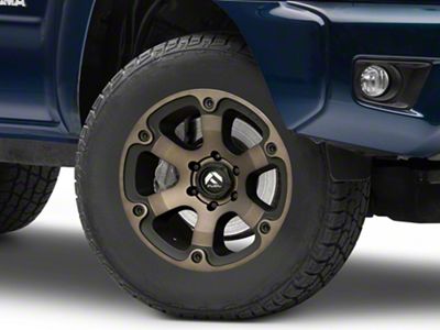 Fuel Wheels Beast Matte Black Double Dark Tint 6-Lug Wheel; 17x10; -18mm Offset (05-15 Tacoma)