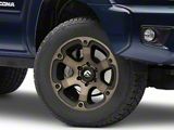 Fuel Wheels Beast Matte Black Double Dark Tint 6-Lug Wheel; 18x9; 19mm Offset (05-15 Tacoma)