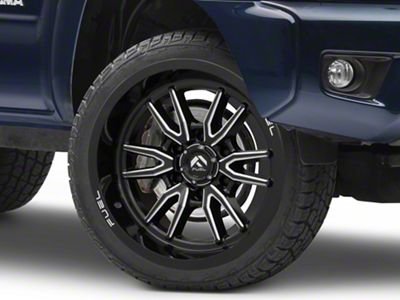 Fuel Wheels Clash Gloss Black Milled 6-Lug Wheel; 22x12; -44mm Offset (05-15 Tacoma)